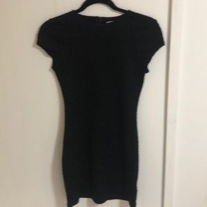 Simple black going out dress